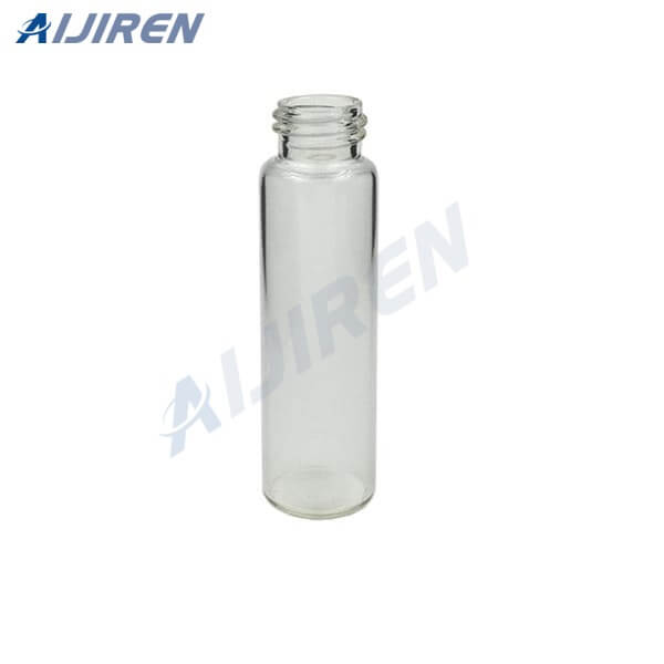 Laboratory Glassware EPA Vial with Label Area Technical grade